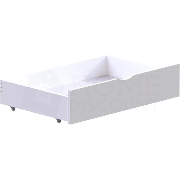 White - Lassic - Junior Vida Libra Wooden Underbed Drawers